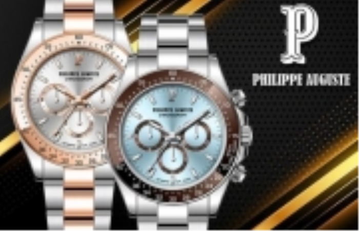 Philippe Auguste trình làng BST đồng hồ mới: Đậm chất nam tính và dấu ấn cá nhân